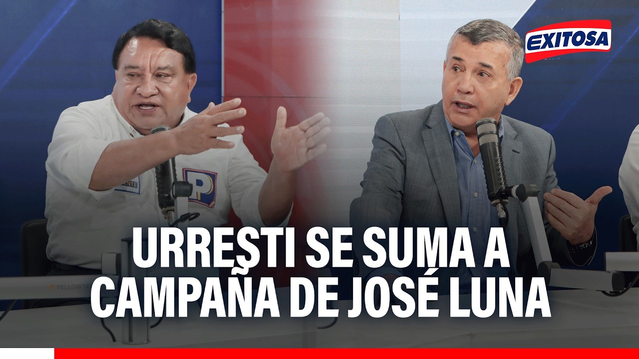🔴🔵 Urresti se suma a campaña de José Luna con plan de seguridad: 