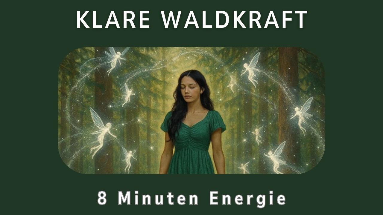 🌲8 Minuten Meditation für neue Energie🌲Klare Waldkraft & innere Reinigung mit dem Öl R.C.