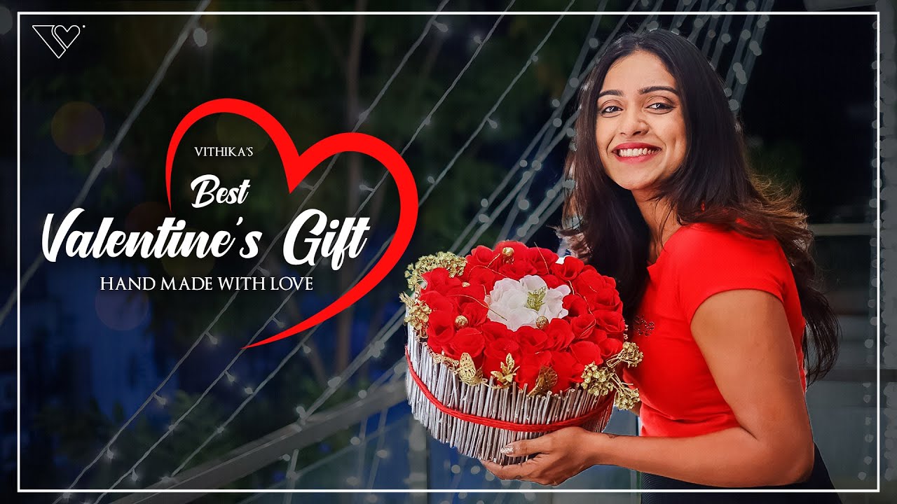 Vithika's Handmade Bouquet | With Love | Happy Valentines Day | DIY | Vithika Sheru | EP - 37