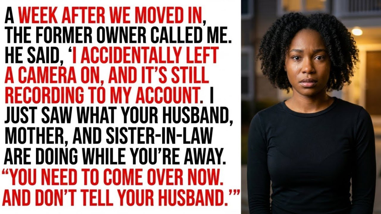 After we moved in, the former owner called: 'Come over now. And don't tell your husband.'