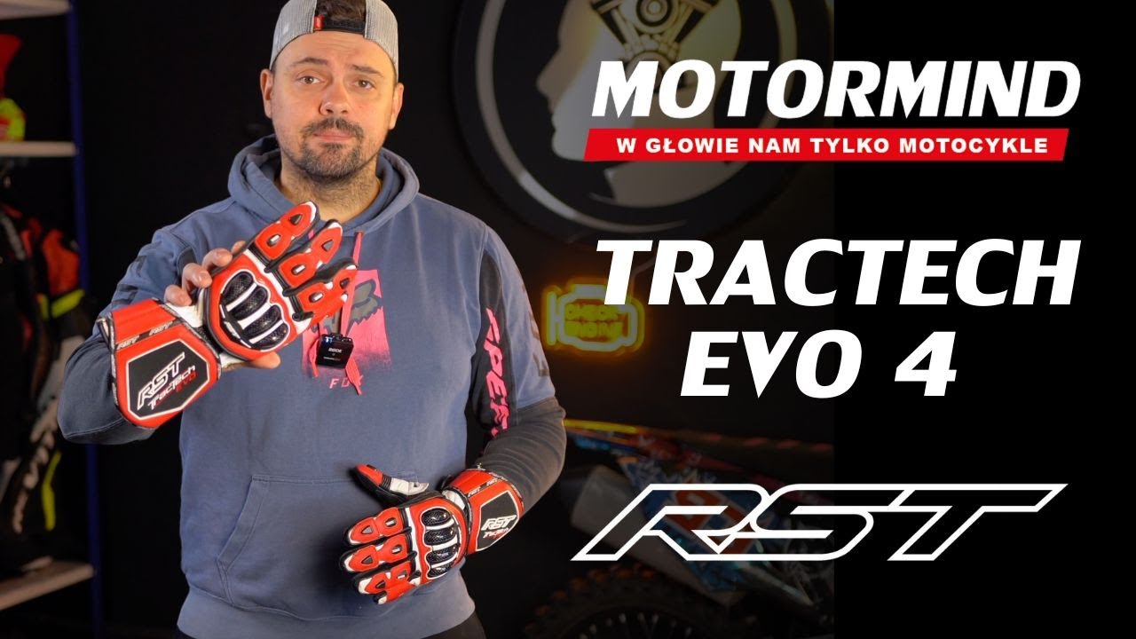 Sportowe rękawice RST Tractech Evo 4. Kangur w budżetowej cenie?
