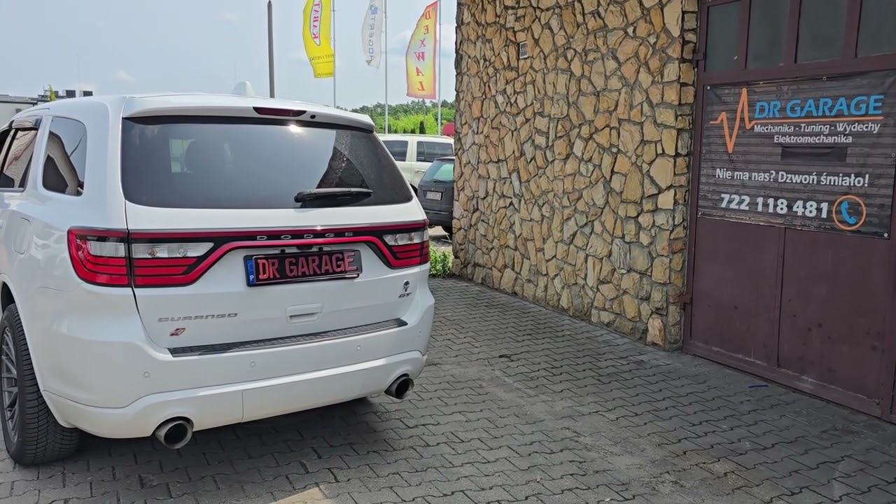 Dodge Durango 3.6 V6 wydech aktywny (active exhaust) by DR Garage