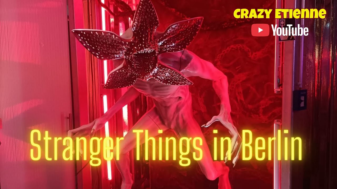 Stranger Things in Berlin auf dem Weihnachtsmarkt