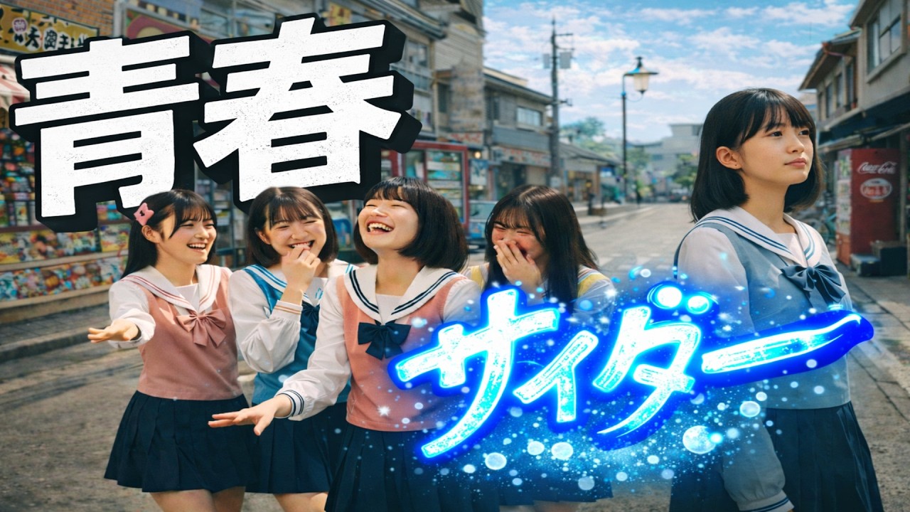青春サイダー / レトロ☆キャンディ (Official Music Video)