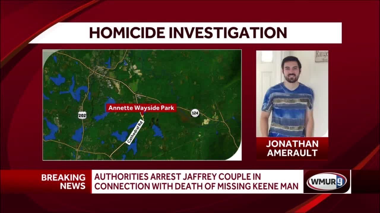 Authorities arrest married couple in connection with death of missing man