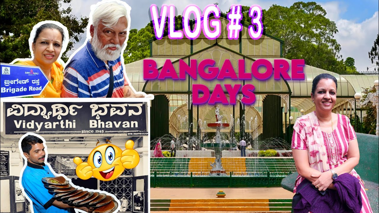 😍❤️‍🔥LalBagh-ல Morning Walk | வித்யார்தி பவன் தோசை🤤😋👌செம்ம Vlog!!! #trendingnow #vlog #familyvlog