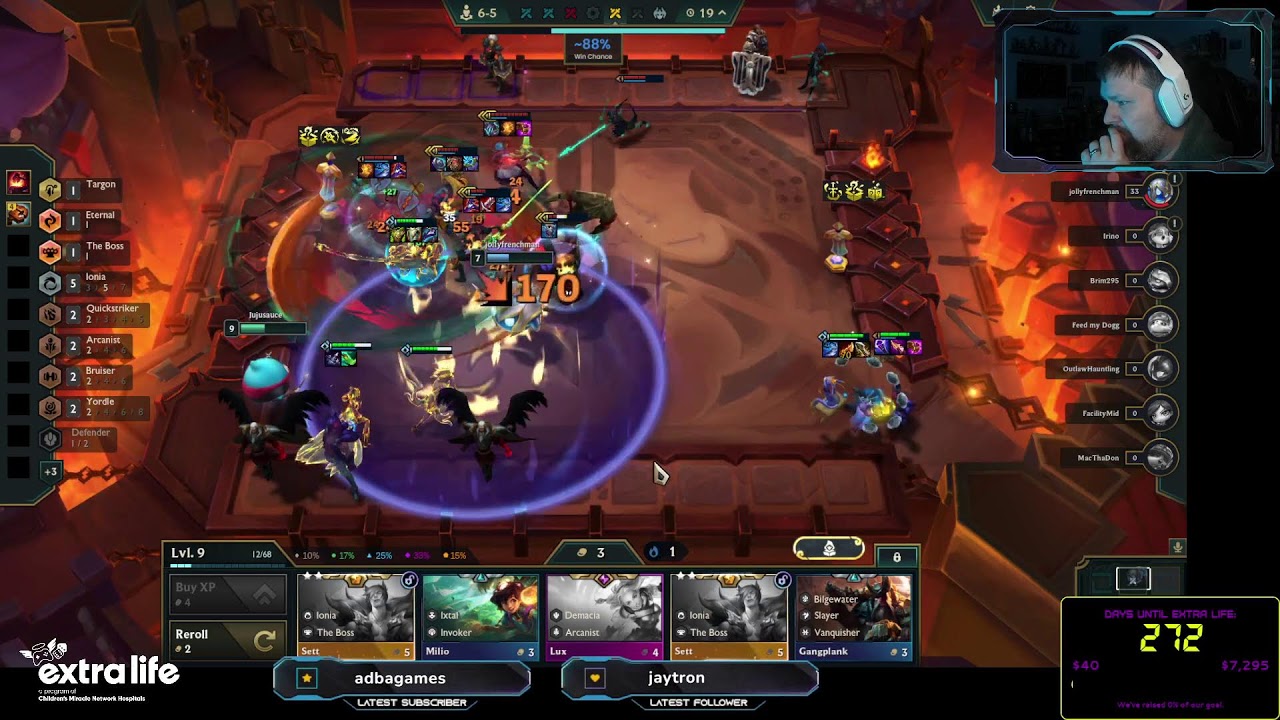 TFT with REAPER!  Pushing Platinum!