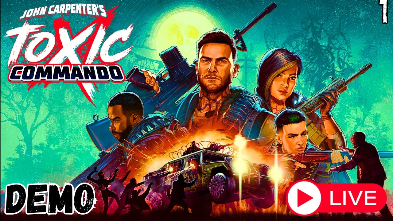 John Carpenter's TOXIC COMMANDO Demo - Best new Zombie Game?? #1 - Horizontal!