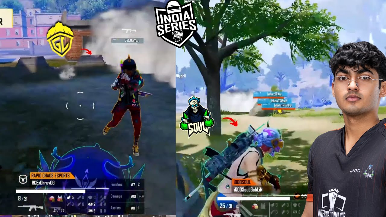 SOUL Joker Crazy 🚀 GodL Manya 360 Shot 🔥 | K9 GDR on Top | BGIS