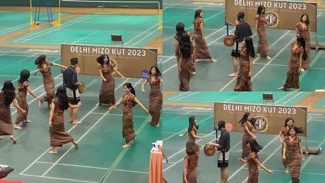 Solakia performed by DMZP Cultural Troupe at Delhi Mizo akût 2023