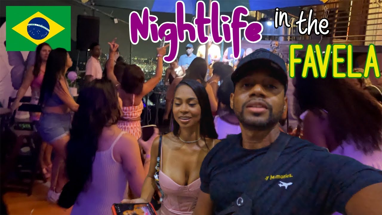 Brazilian Women Shows Me Nightlife In The Favela, Music, Food & More| Things To Do In Rio de Janeiro