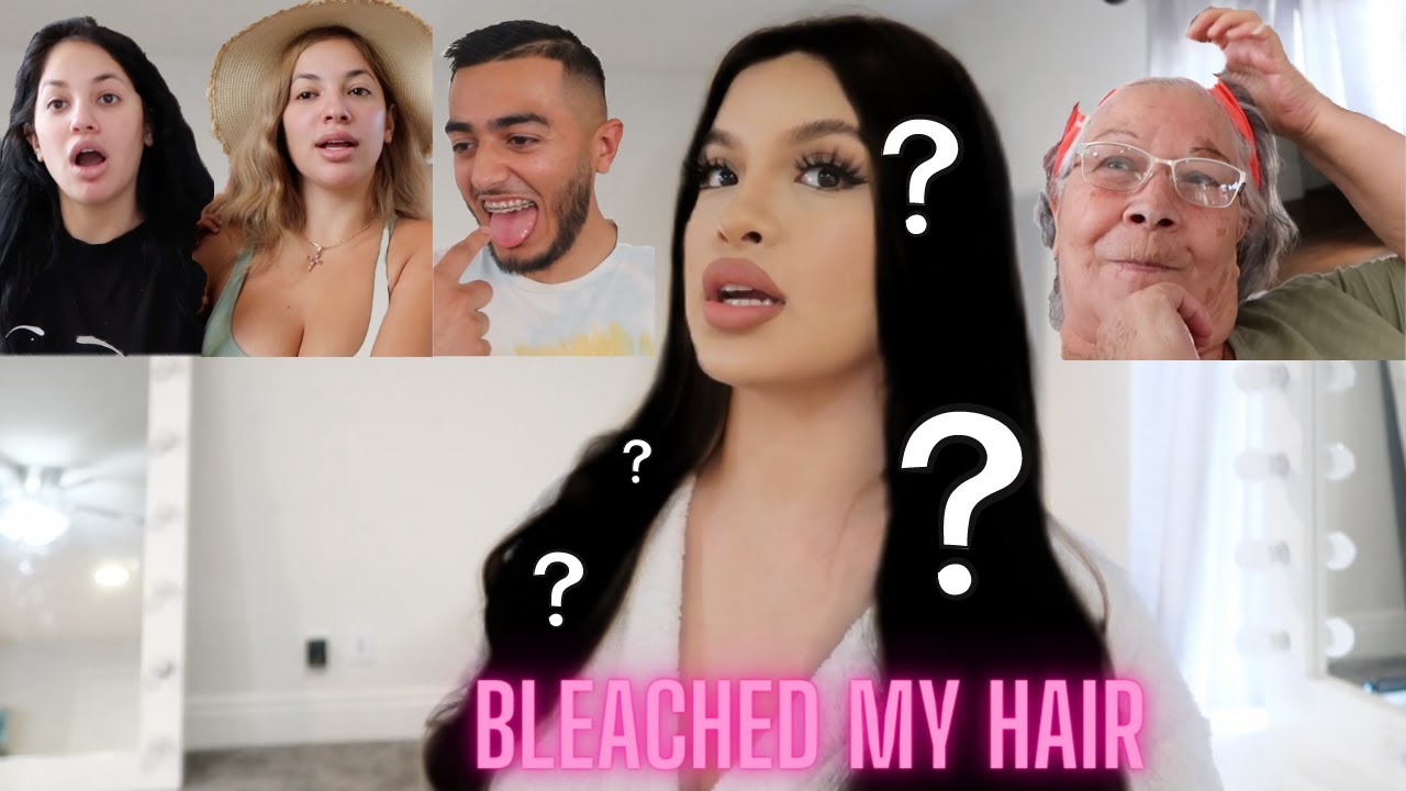 Everyone's reaction to my NEW hair/Family BBQ