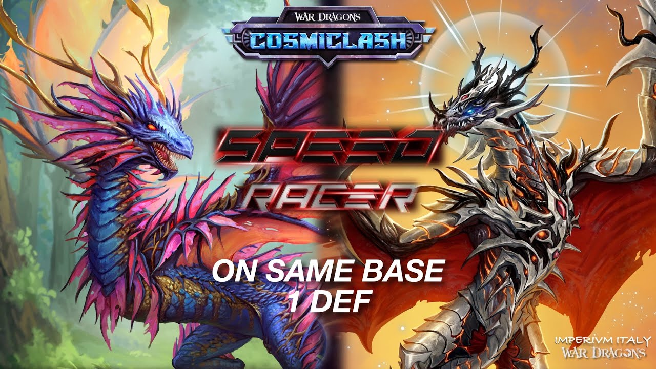 AEROTH VS STARBLAZE 🚀 SPEED RACE ON SAME MAXED BASE OWNER IN DEF - ImperivmItaly War Dragons