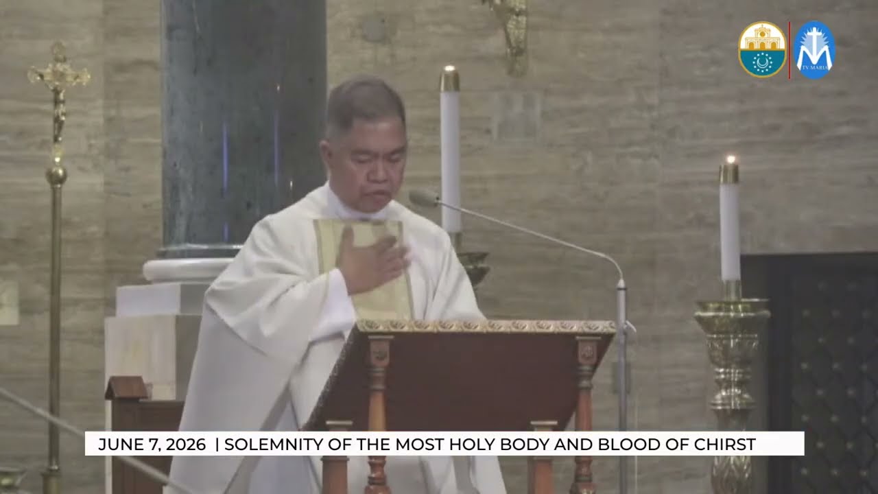 Sunday Mass at the Manila Cathedral - June 7, 2026 (10:00am)