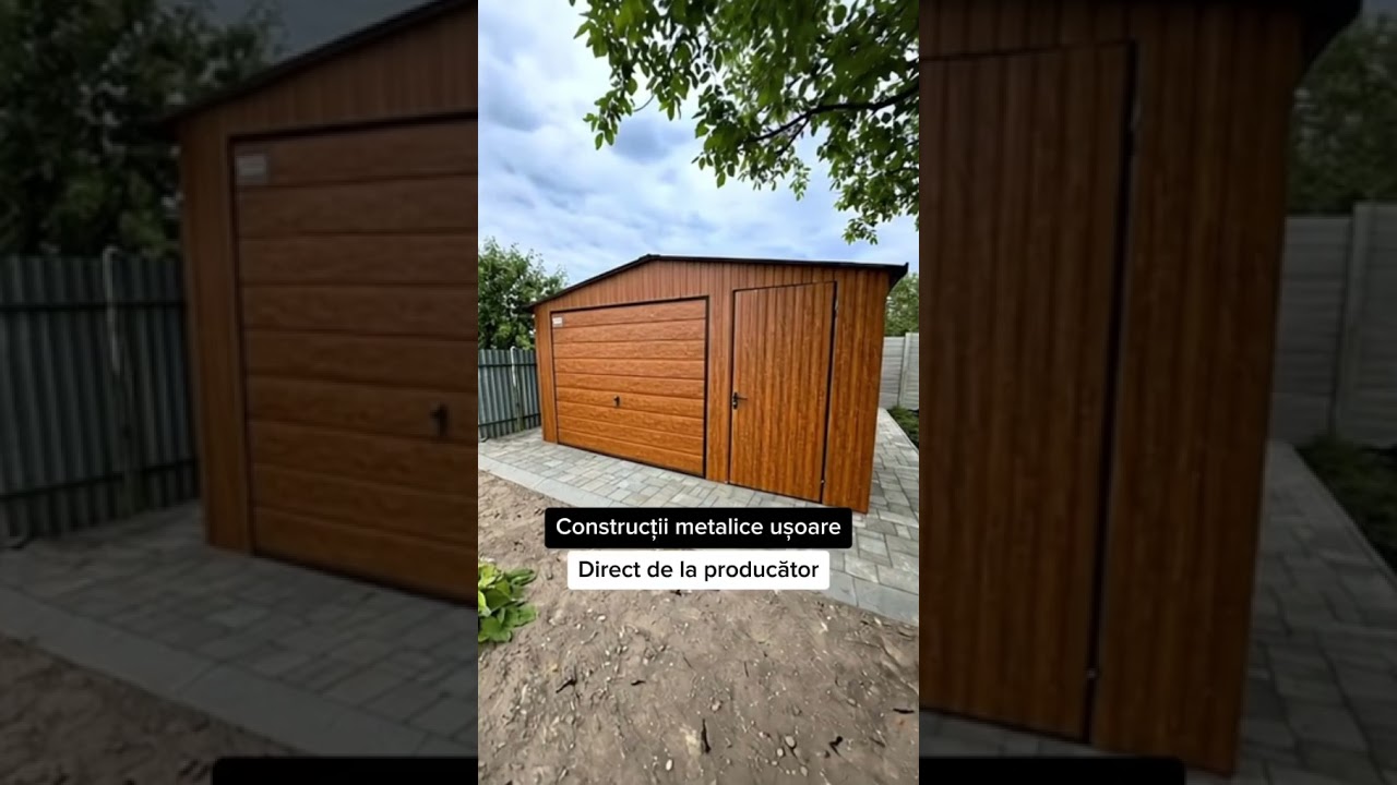 Garaje din tablă Eurostal - O alternativă ideală pentru structurile tradiționale