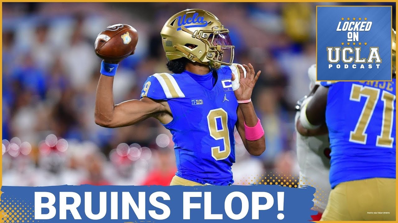 FLOP: Nico Iamaleava's UCLA Debut DISASTER | Can Bruins RECOVER from Utah BEATDOWN?