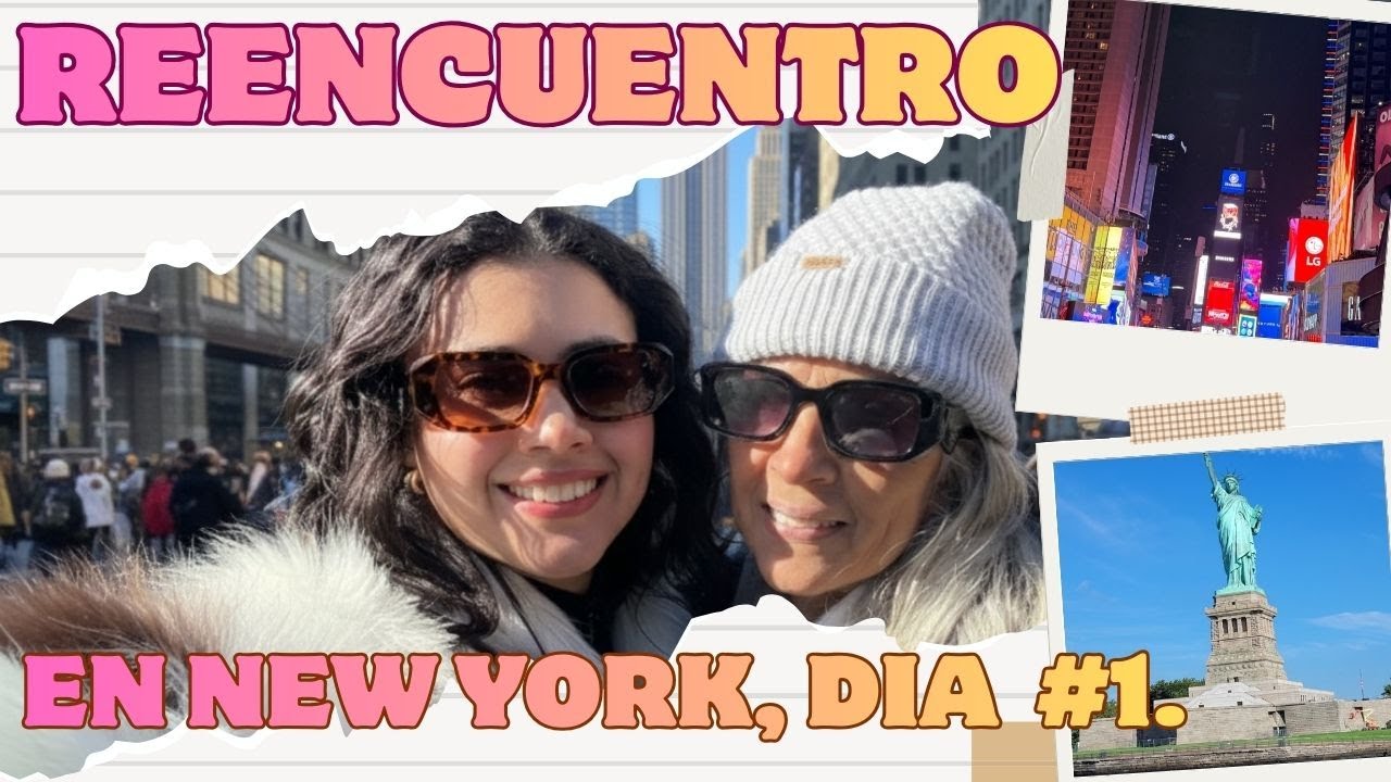 DIA 1: DEL ABRAZO MÁS LINDO AL PEOR UBER DE LA HISTORIA 💩 | Reencuentro en NEW YORK