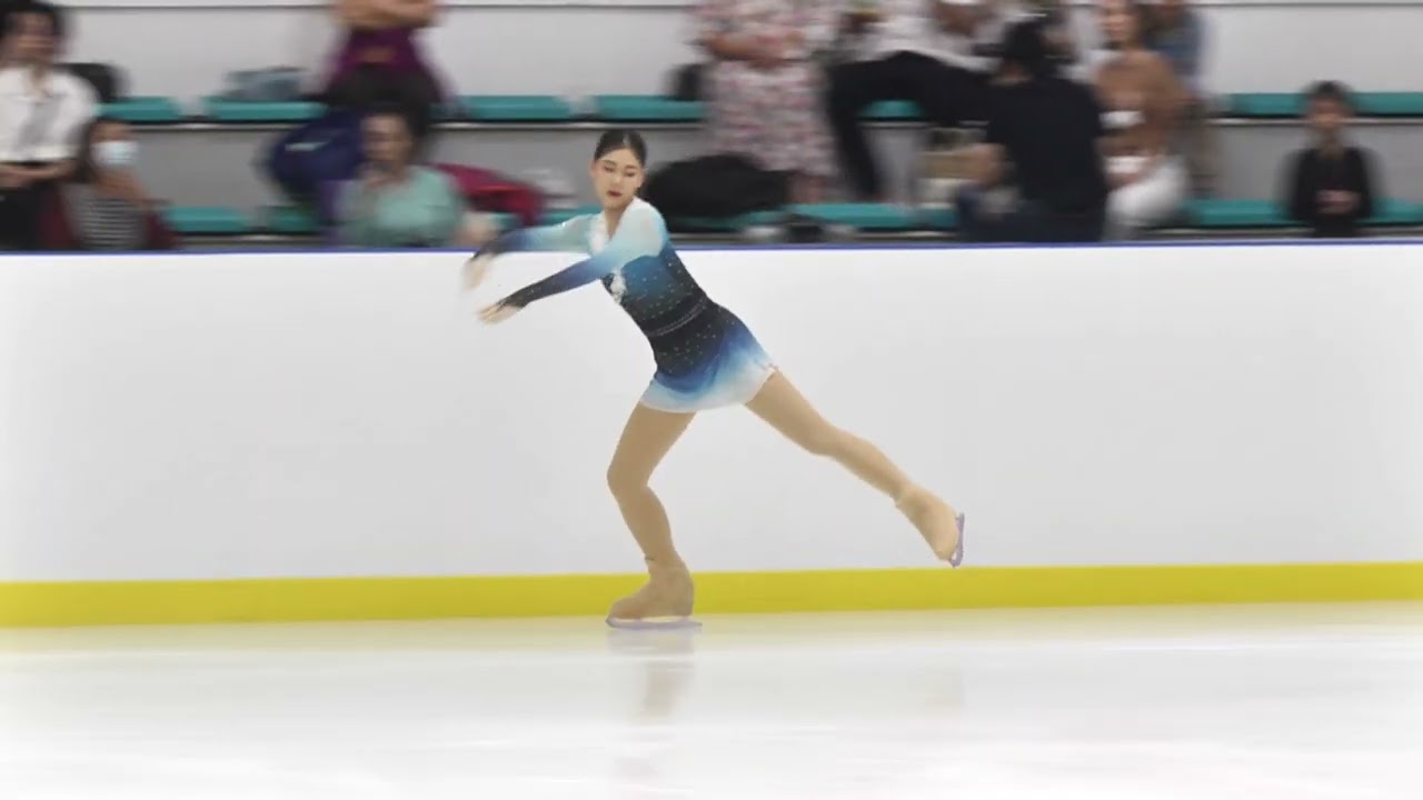 Thailand National Ice Figure Skate 2023 (ISU): Phugan won Silver Medal