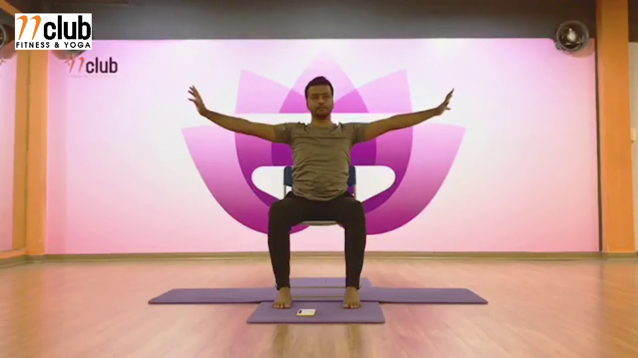 Tập Yoga Online - Buổi 9 - Yoga với ghế - Master Gangadhar Gochhikar - Nclub Fitness & Yoga Center