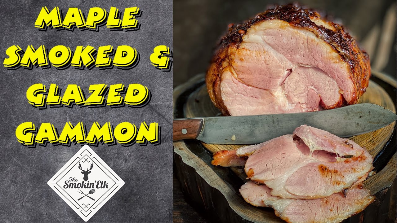 Maple Smoked & Glazed Ham - Cooked On The Masterbuilt 560