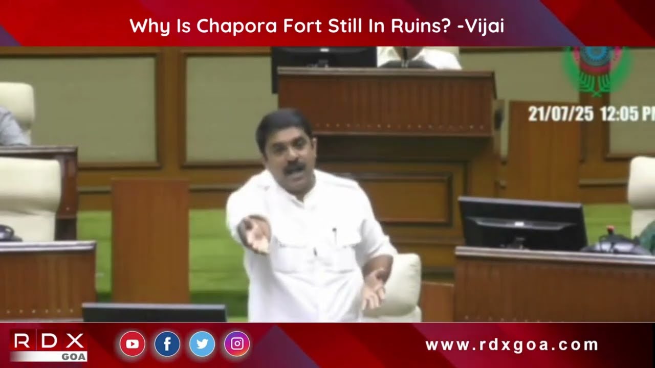 Why Is Chapora Fort Still In Ruins? -Vijai