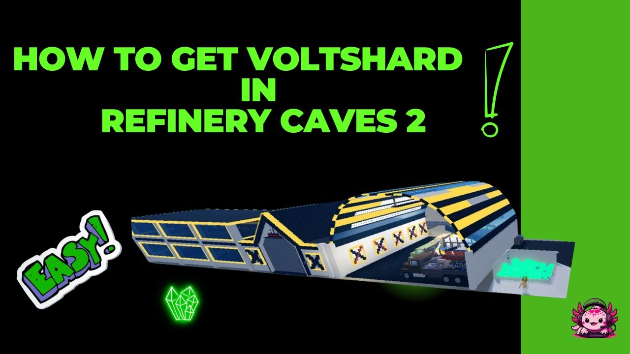 How to get Voltshard and Blastshard in Refinery Caves 2!  I Roblox I 2024