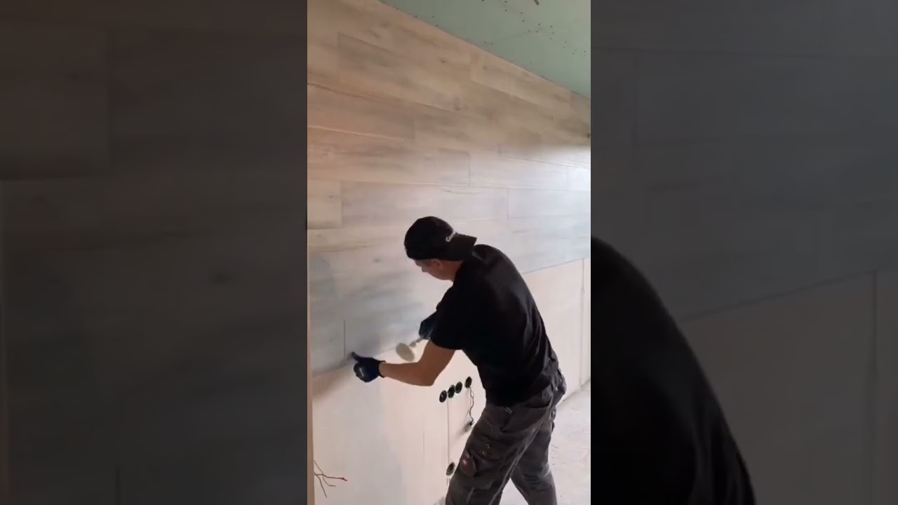 Parquete on Wall | Parquet on Wall | Wall Flooring |  Laying Laminate on Wall