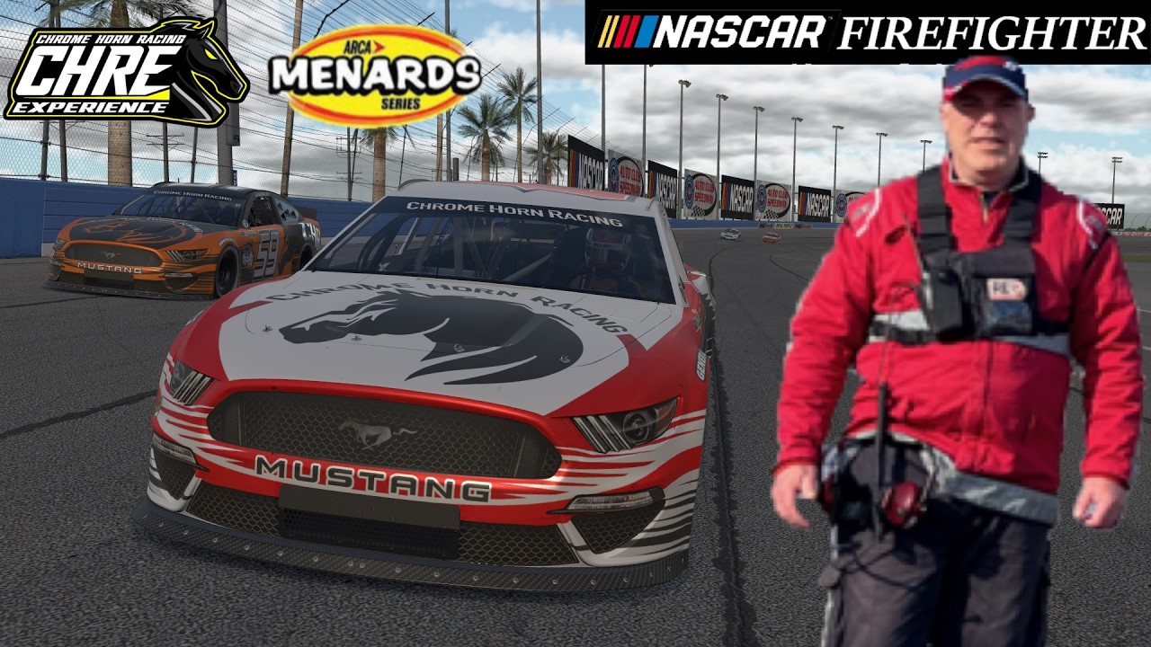 NASCAR Firefighter behind the wheel AUTOCLUB (league)