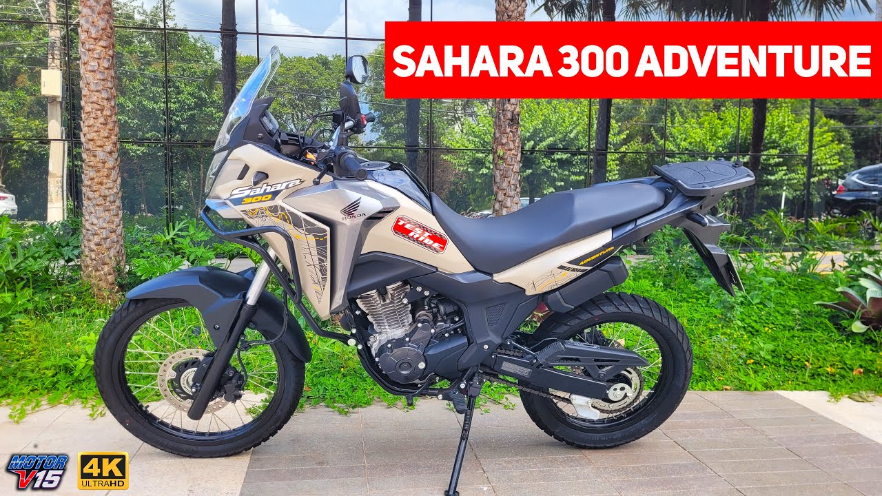 HONDA SAHARA 300 ADVENTURE | TESTE E PRIMEIRAS IMPRESSÕES 🏍️