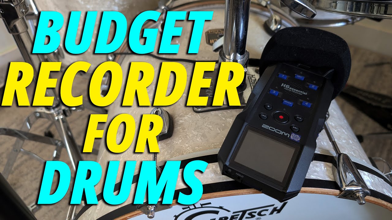 Budget Audio Recorder for Acoustic Drums?