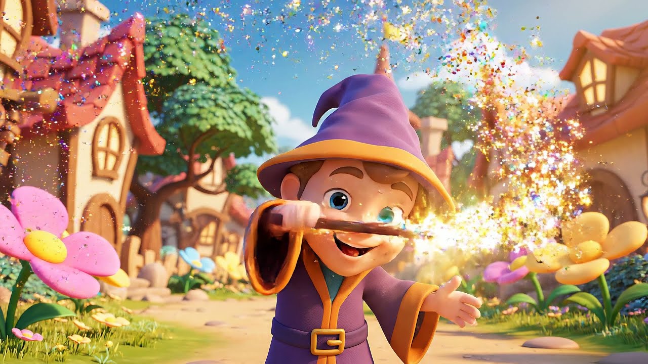 El Pequeño Mago de Brawl Stars Derribó el Cono | Canciones Infantiles y Rimas para Niños