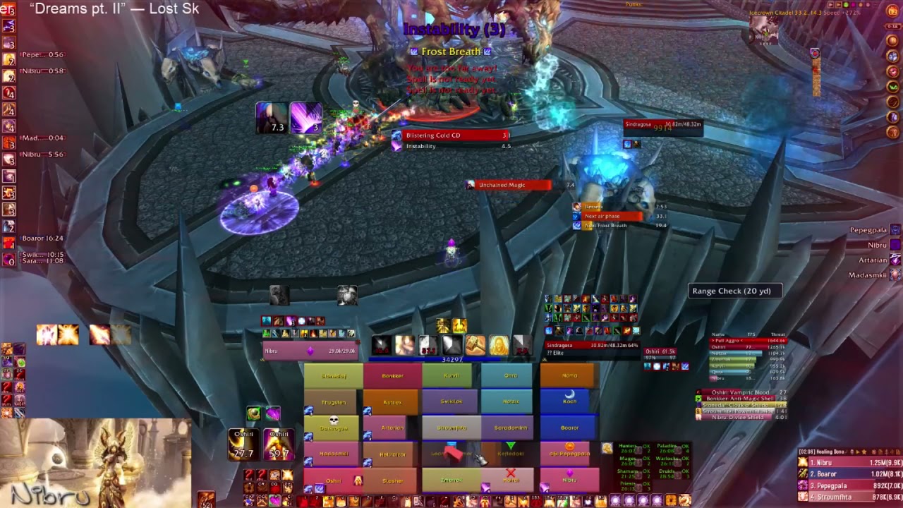 Sloth vs Sindragosa 25hc - Holy Paladin PoV - Warmane Lordaeron