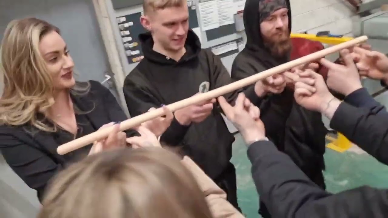 The Helium Stick Game