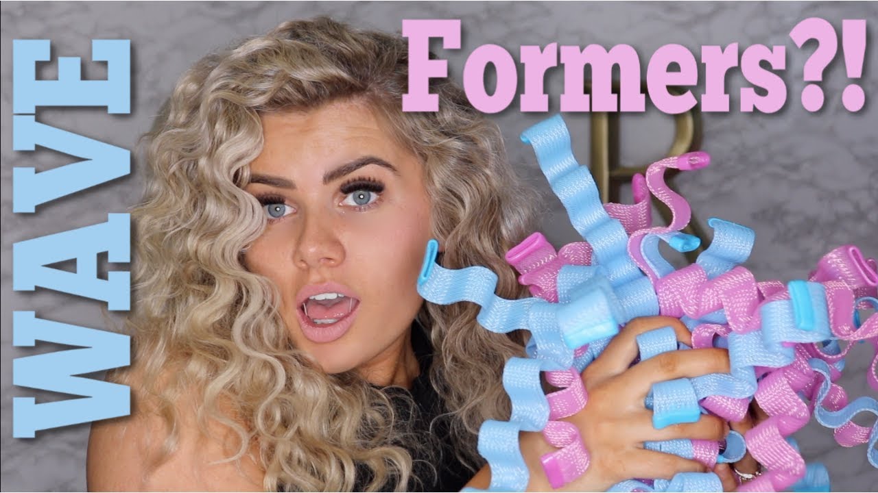 Wave Formers Review and Mini Tutorial!! (On Naturally Straight Hair) | Christene Renshaw