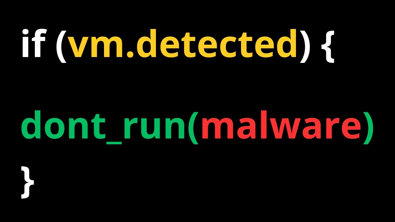 How does malware detect virtual machines?