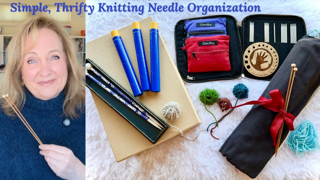 Celebrating Handmade: A Knitting Podcast | Thrifty Knitting Needle Storage FREE pdf| Episode 5