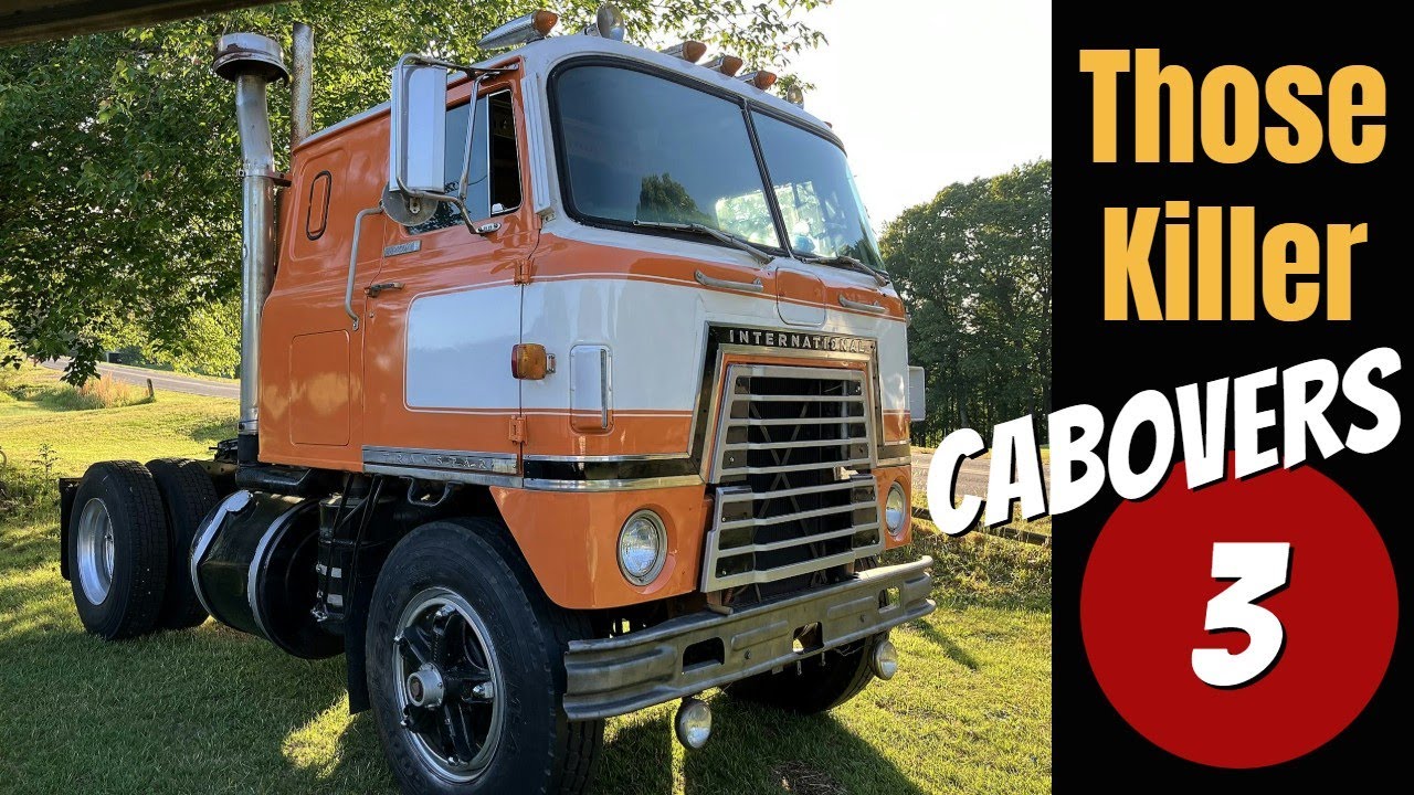 Эти убойные грузовики с кабиной над двигателем! Грузовики 3