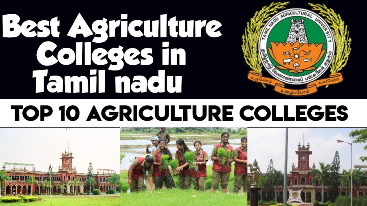 Top 10 agriculture colleges tamilnadu|Top 10 Government agriculture colleges in tamilnadu|Vjalerts|
