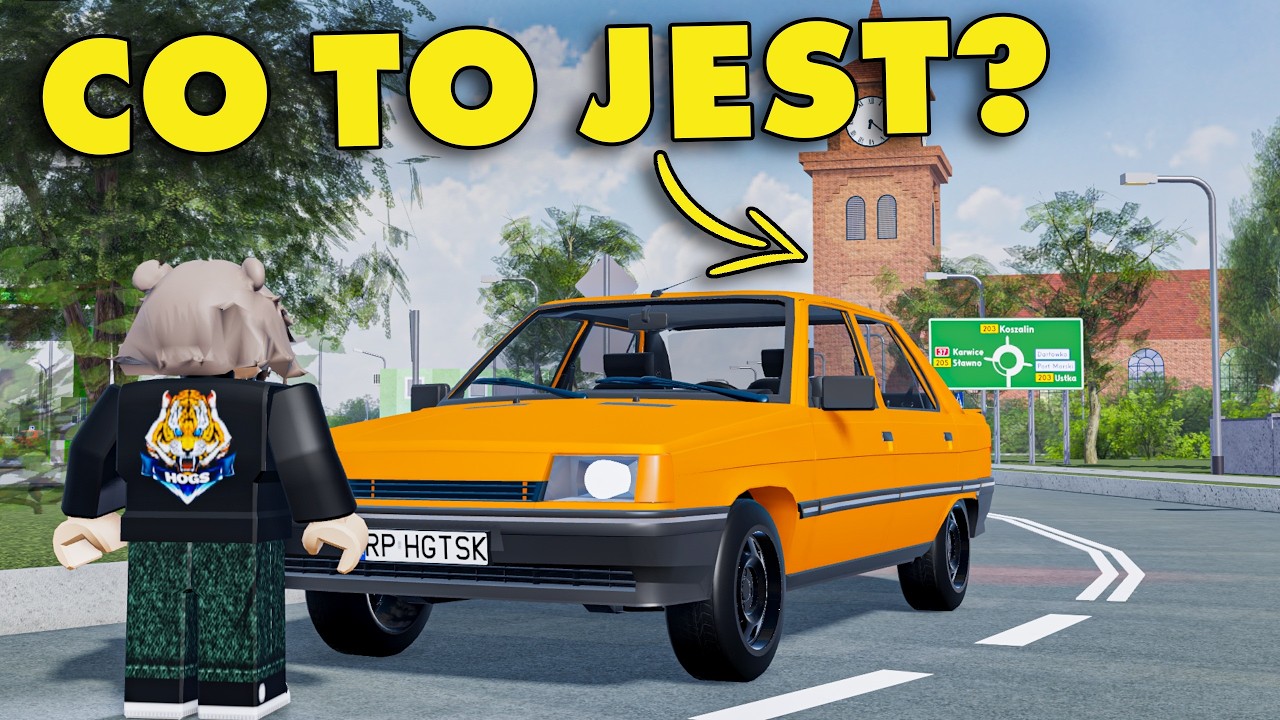 ODKRYŁEM TO POD KOŚCIOŁEM w PCD Hogaty w Roblox - Polish Car Driving