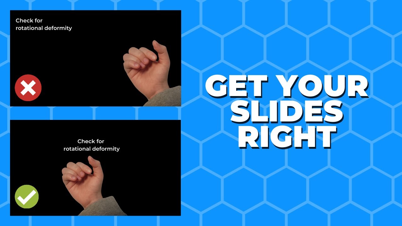 Top 10 slide design tips for online teaching - get your slides right