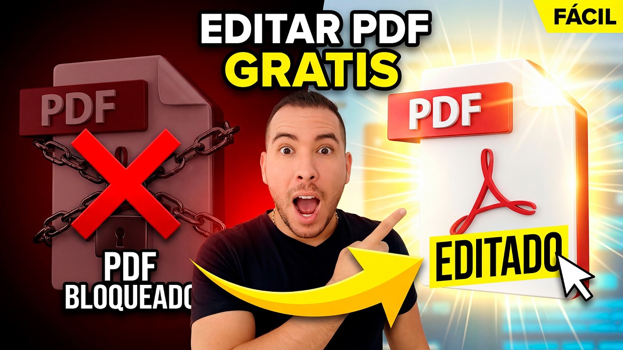 Cómo Editar PDF GRATIS Fácil y Rápido (Método 2026) ✅