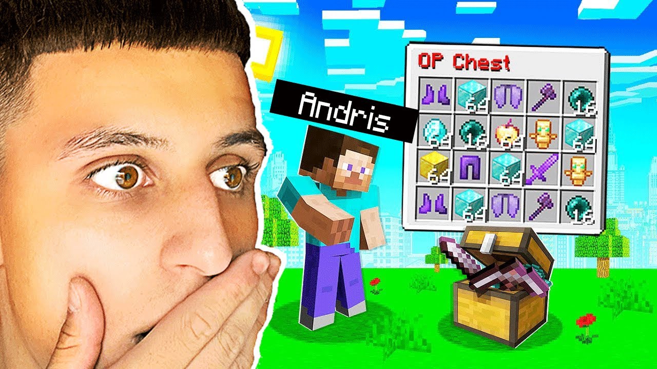 MINECRAFT ΑΛΛΑ ΤΑ CHEST ΕΙΝΑΙ SUPER OP!