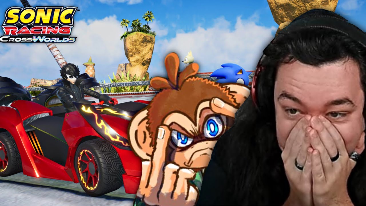 Это ЛУЧШАЯ гоночная игра! Sonic Racing CrossWorlds с Moonskii