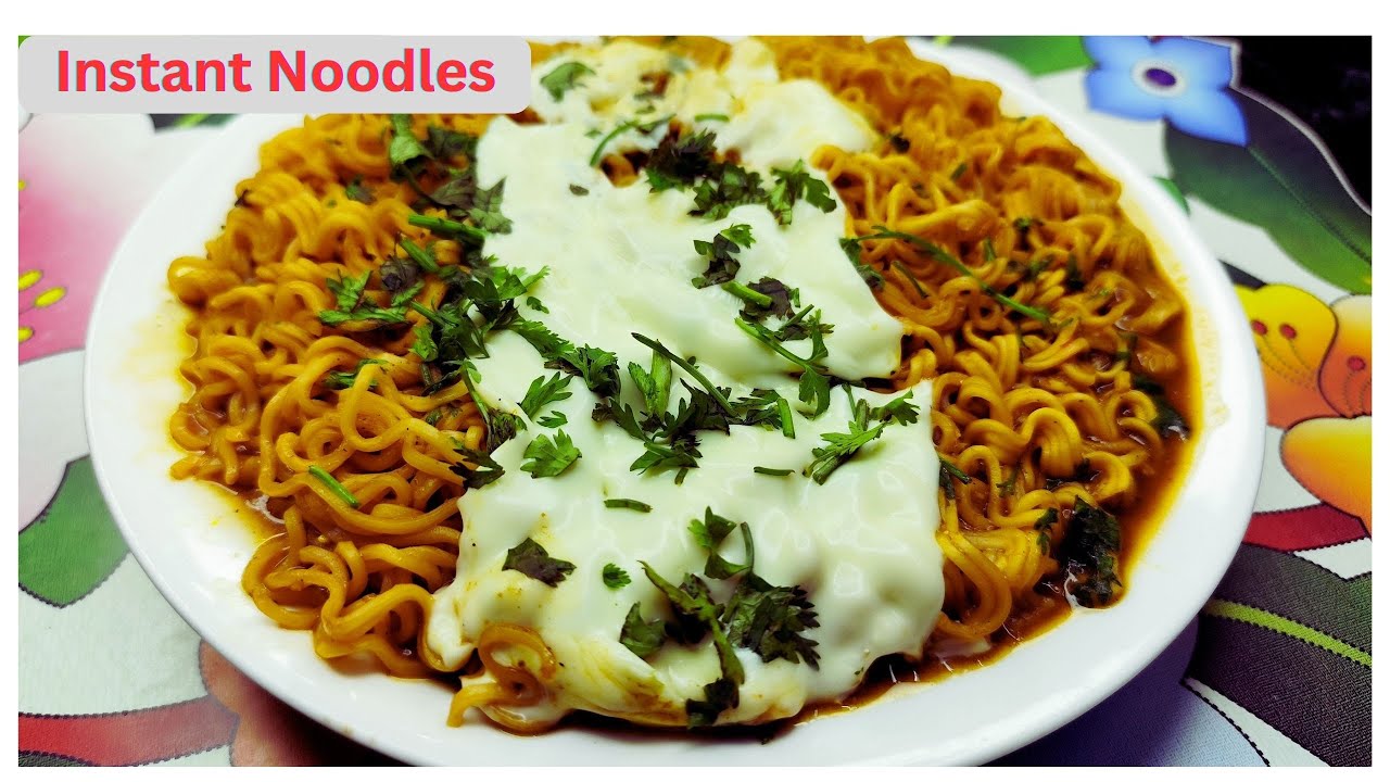 Cheesy Gippi Instant Noodles _ Instant Noodles banane Ki Anokhi aur Tasty Recipe