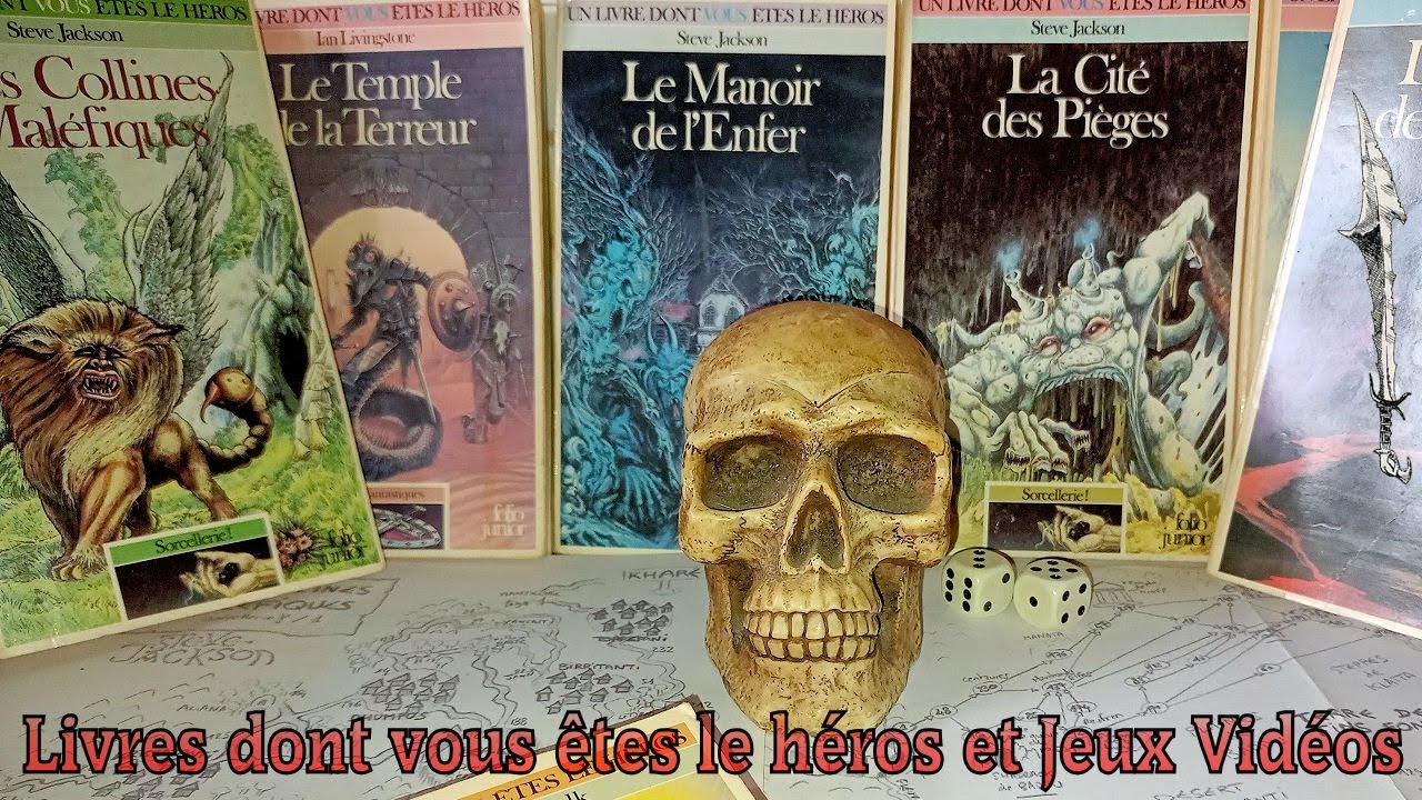 "Livres dont vous êtes le héros" et Jeux Vidéos dérivés, petit voyage dans les années 80 !