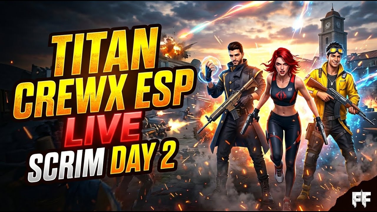 TITAN CREWX CUP S1 LIVE MATCH l LIVE TURNAMENT