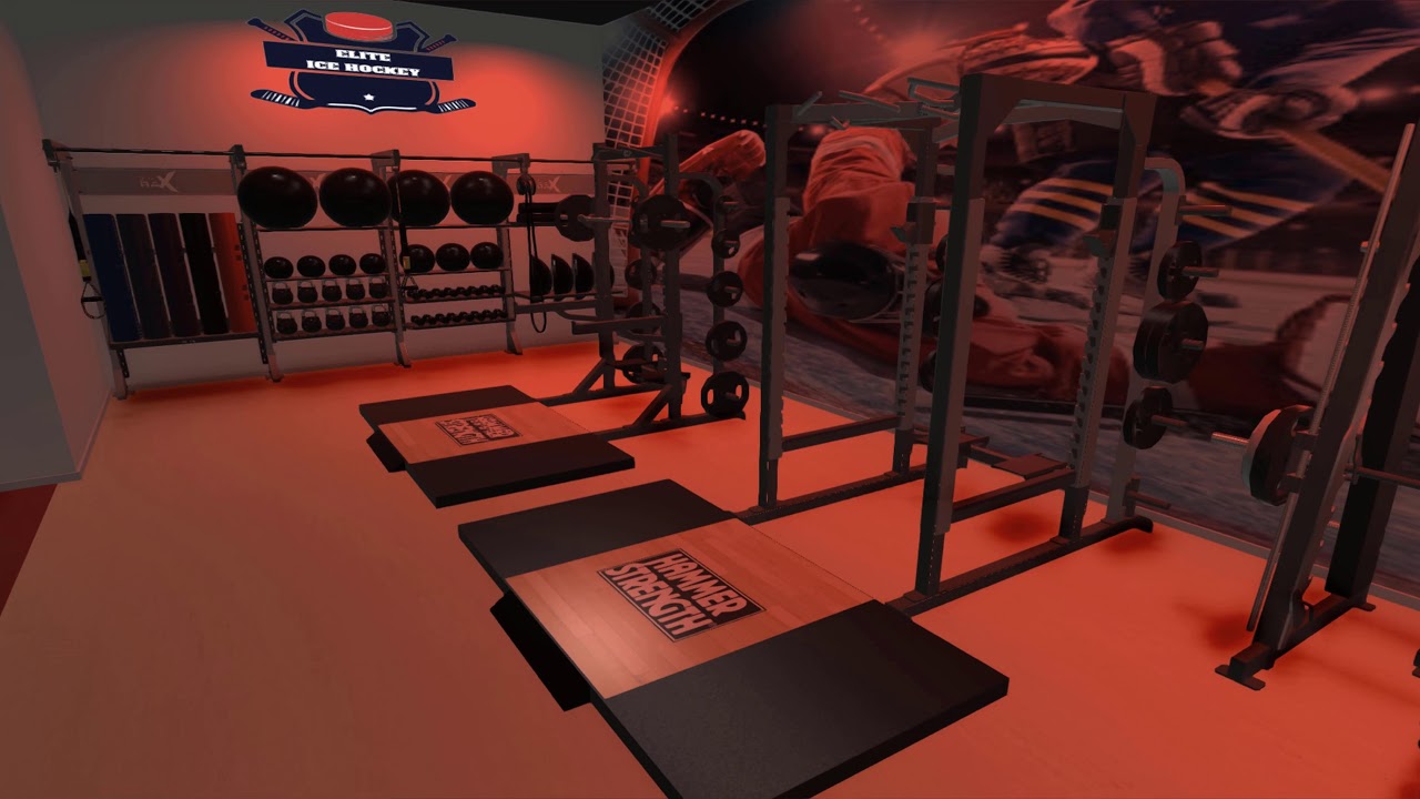 Sports performance facility gym design