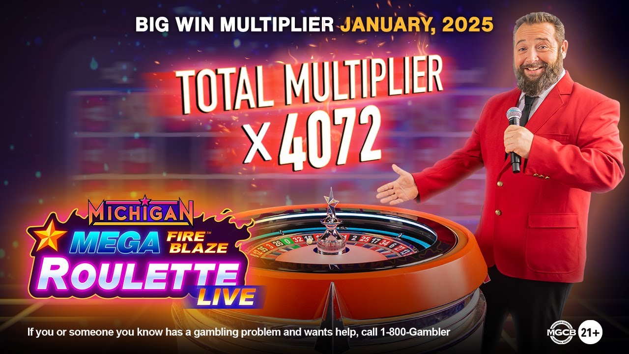 🔥 Michigan Mega Fire Blaze&trade; Roulette Live &ndash; Big Win x4,072 🎉