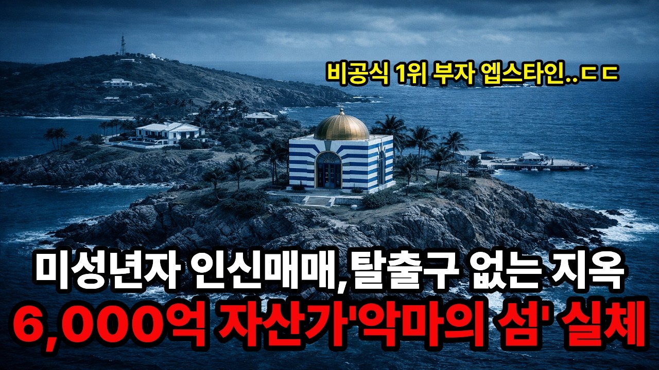 6,000억 자산가 엡스타인, 그가 카리브해 비밀 섬에 숨겨둔 끔찍한 실체