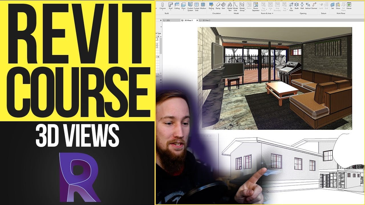 Creating 3D Views in Revit | Intermediate Revit Course 09